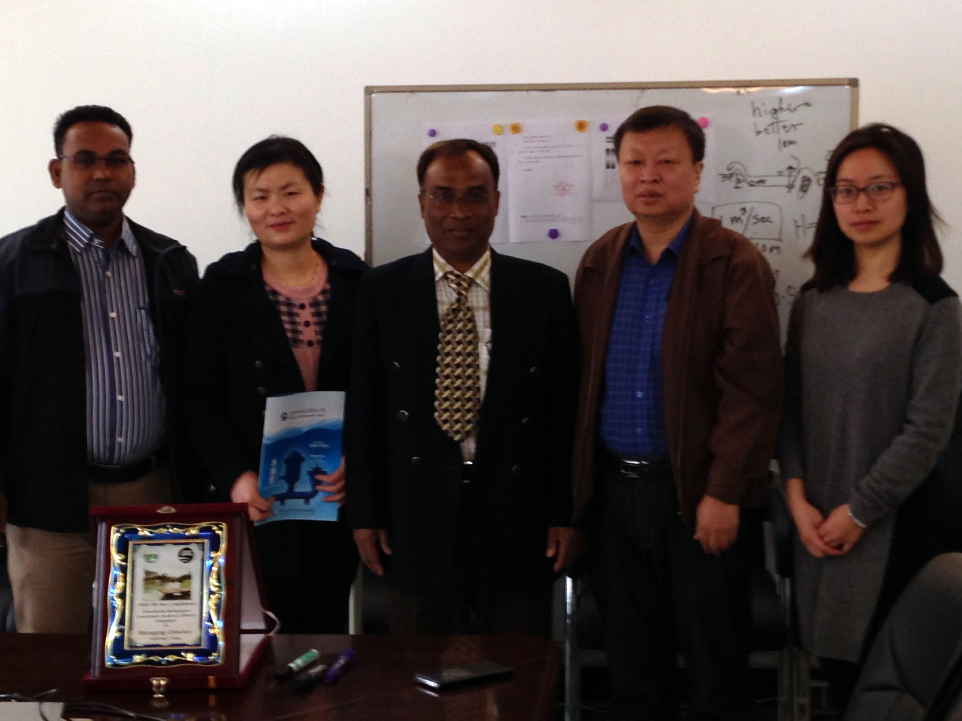 孟加拉農業部來中水科訪問考察 孟加拉農業部來中水科訪問考察